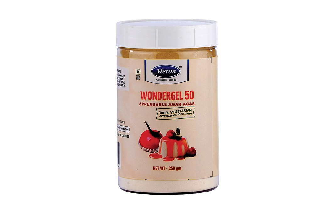 Meron Wondergel 50 Spreadable Agar Agar   Jar  250 grams